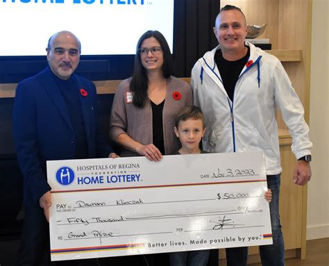 hospitals of regina lottery winners.